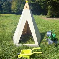 Capanna + scavatore giocattolo