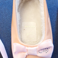 Scarpine ballerine bimba Blumarine rosa antico, 17