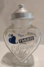 Vasetto bottiglia in vetro liquore "Amarena Fabbri