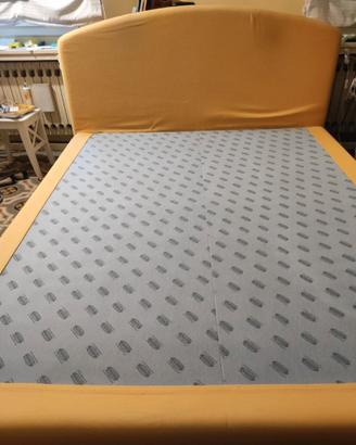 Letto matrimoniale somier con materasso