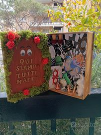 Libro -scatola con Alice nel Paese delle merav....