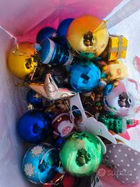 decorazioni albero di natale miste, palline 