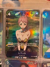 Carta one piece rebecca custom art OP04-002