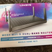 Linksys AX6000 (MR9600) - Router WLAN WiFi 6 Mesh