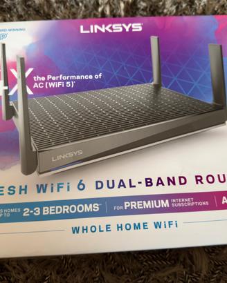 Linksys AX6000 (MR9600) - Router WLAN WiFi 6 Mesh