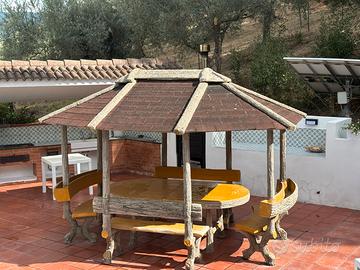 Gazebo in cemento precompresdo