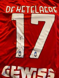 Maglia Atalanta autografata