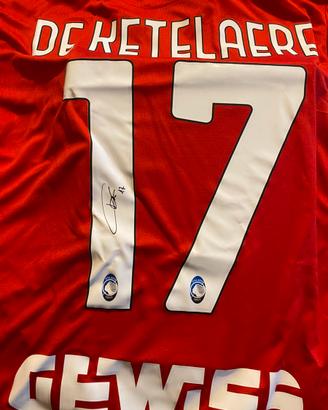 Maglia Atalanta autografata