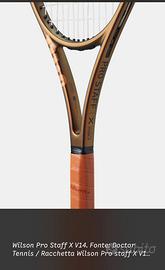 Racchetta wilson pro staff X 100
