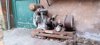 vecchio gruppo elettrogeno Brugnolo