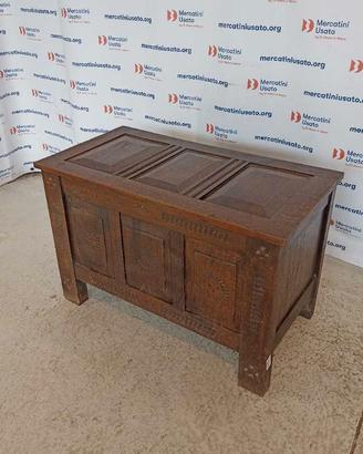 Cassapanca Rustica in legno massello