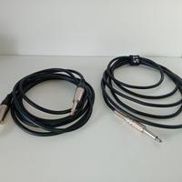 coppia cavi jack jack da 3 mt