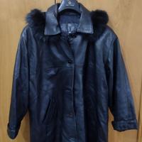 Cappotto pelle donna