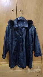 Cappotto pelle donna