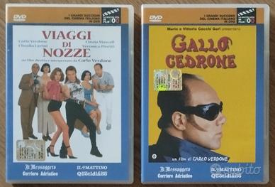 N.2 DVD di Carlo Verdone.