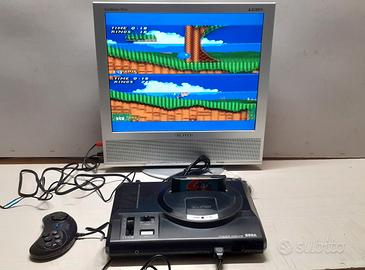 sega mega drive con gioco Sonic