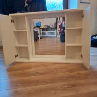 mobile bagno pensile con specchio