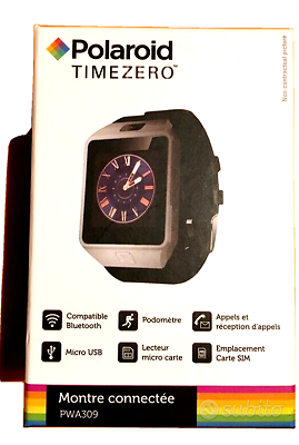 Polaroid Time Zero PWAB309 Smartwatch Polaroid Telefonia In