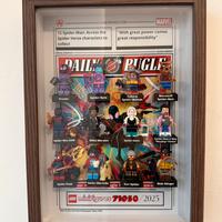 Cornice teca espositova per Lego Minifigures 71050