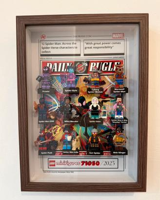 Cornice teca espositova per Lego Minifigures 71050