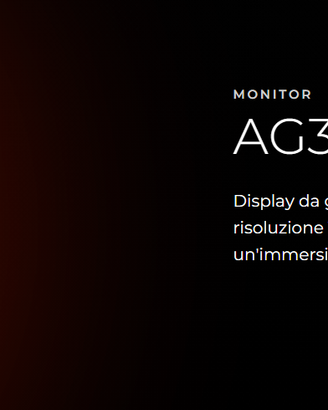 Monitor Aoc Agon AG35UCG6 ultra wide 35 pollici