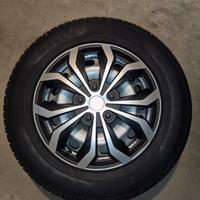Cerchi+Gomme 215/65R16, Distanza fori (PCD)- 5x112