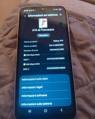 A14 con segni sul lato