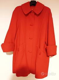 Cappotto donna rosso marca "Casor"