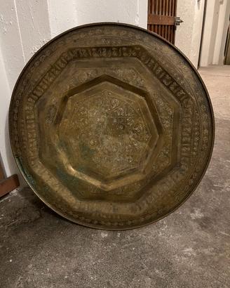 Tavolo originale turco ottone