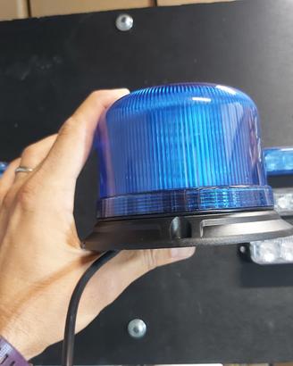 Ambulanza lampeggiante a Led doppia corona omolog