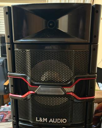 🔊 Coppia Casse L&M Audio MEQ‑8112 1Attiva+1Passiva