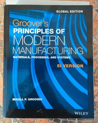 Libro Principles of Modern Manufacturing