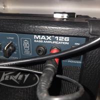 Basso elettrico ibanez con mini amplificatore peav