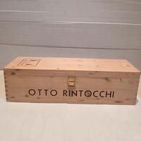 Cassetta vino legno Otto Rintocchi Mocine