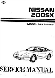Manuale officina Nissan S13 200sx PDF integrale