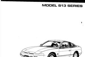Manuale officina Nissan S13 200sx PDF integrale