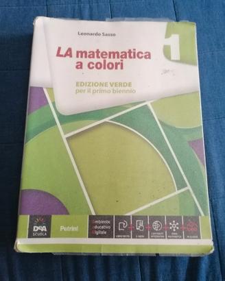 Libro "la matematica a colori 1"
