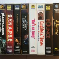 Lotto Film Videocassette VHS (19 titoli)