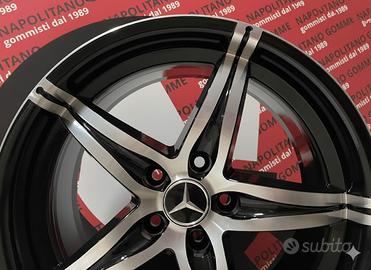 Cerchi Mercedes 18 pollici canale rovesciato