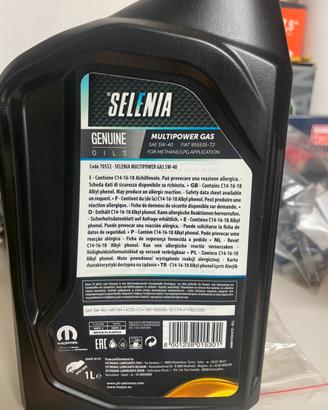 Olio e filtri per Fiat punto metano natural power