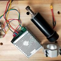 Mandrino CNC 500w Brushless con alimentatore