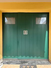 Porta garage blindata basculante come nuova