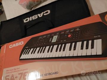 Pianola  Casio Sa-76-per educazione musicale