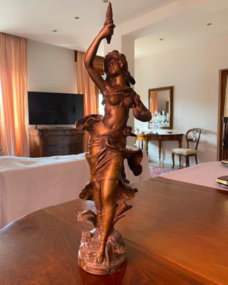 Statua in bronzo Auguste Moreau