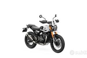 TRIUMPH SCRAMBLER 400 XC WA VANILLA WHITE