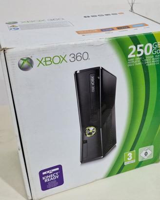Xbox 360 Slim 250gb originale non modificata