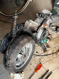 Blocco Piaggio zip, quattro tempi