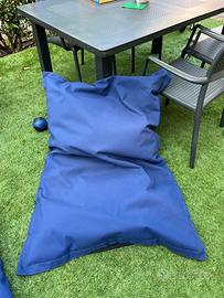 Pouf cuscino sedia outdoor