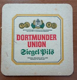 SOTTOBICCHIERI BIRRA DORTMUNDER UNION ANNI '80