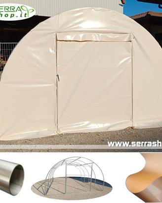 Serra tunnel box PVC archi carport auto deposito